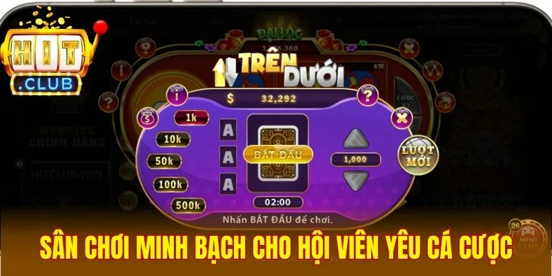  Sân chơi minh bạch cho hội viên yêu cá cược 